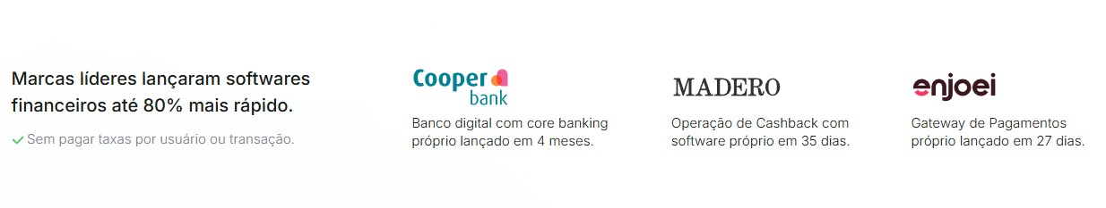 Banner com alguns cases de FinStack